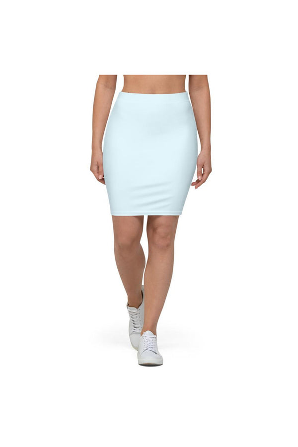Baby Blue Pencil Skirt - Objet D'Art