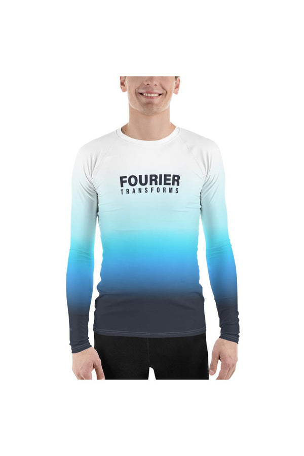 Fourier Transforms Men's Rash Guard - Objet D'Art