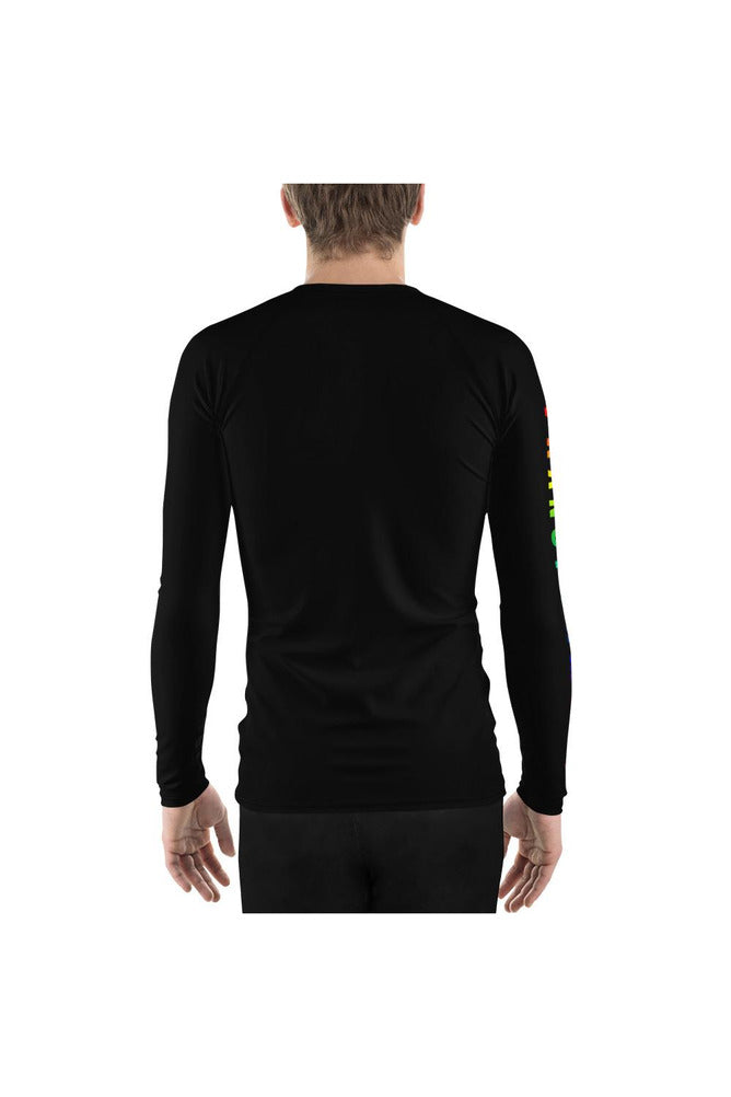 Fourier Transforms Men's Rash Guard - Objet D'Art