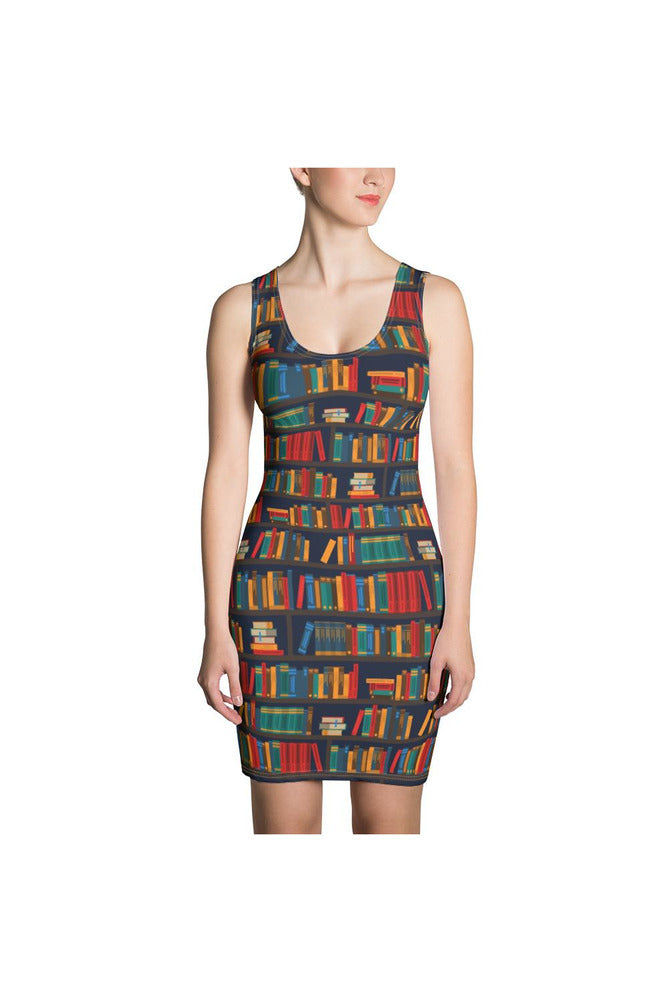 Page Turner Sublimation Cut & Sew Dress - Objet D'Art