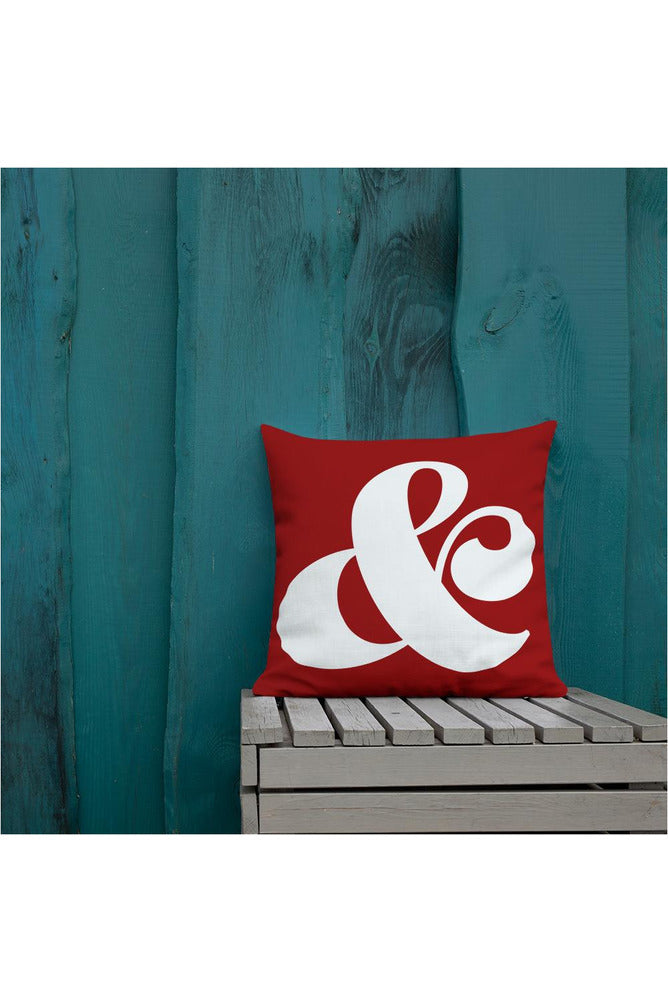 Ampersand Premium Pillow - Objet D'Art Online Retail Store