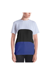 Shades of Blue Women's T-shirt - Objet D'Art