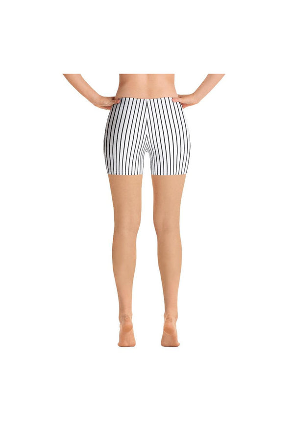 Vertical Stripe Shorts - Objet D'Art