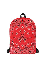 Classic Red Bandana Backpack - Objet D'Art