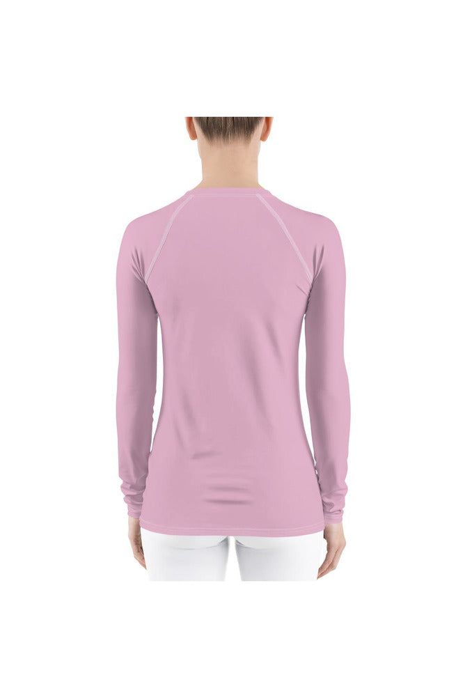 Pressed Rose Women's Rash Guard - Objet D'Art