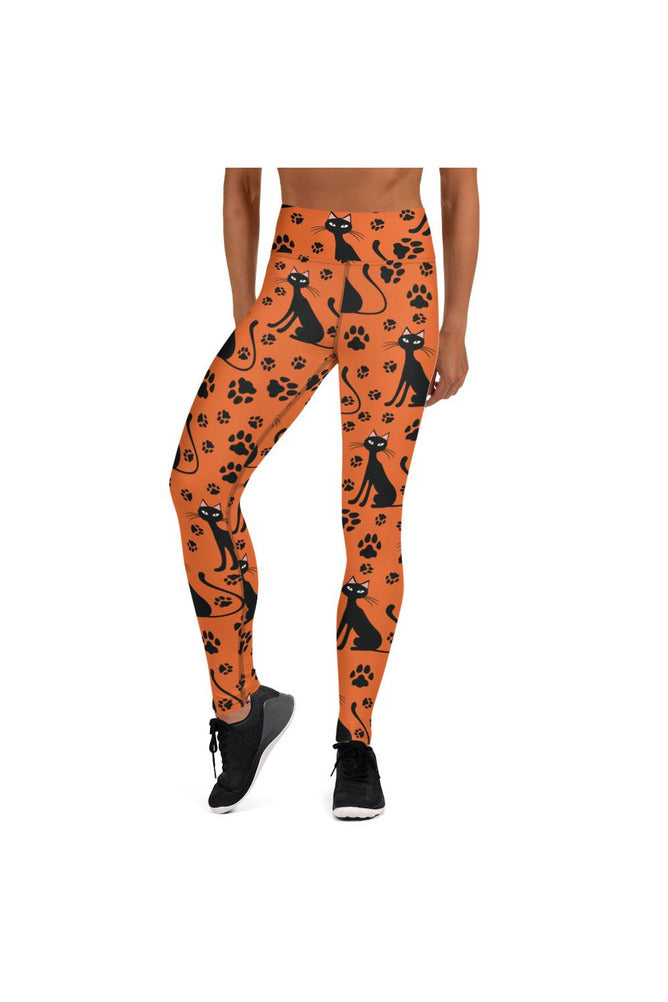 Cat Walk Yoga Leggings - Objet D'Art