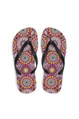Pink Carnival Flip-Flops - Objet D'Art