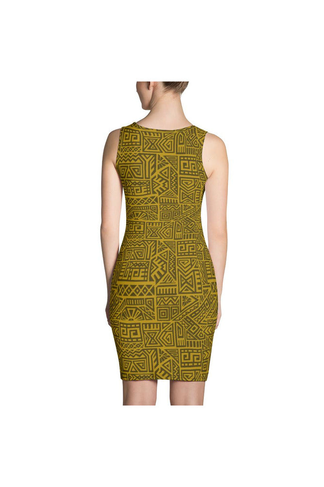 Azteca Sublimation Dress - Objet D'Art