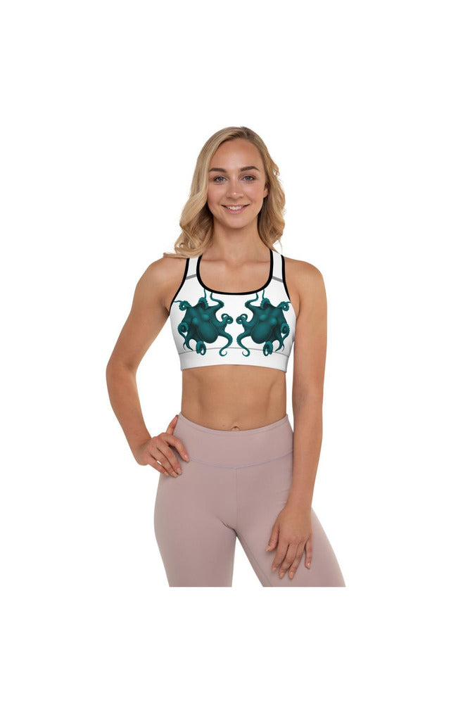 Octopus Padded Sports Bra - Objet D'Art