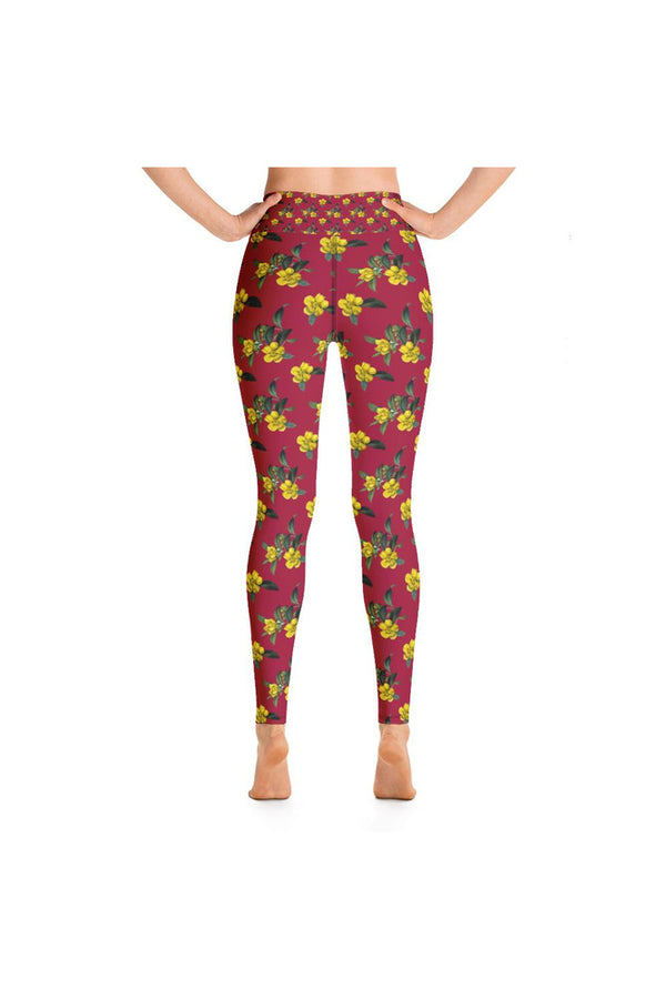 Golden Guinea Yoga Leggings - Objet D'Art