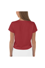 Brick-house red Crop Tee - Objet D'Art