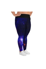 Night Sky Plus Size Leggings - Objet D'Art