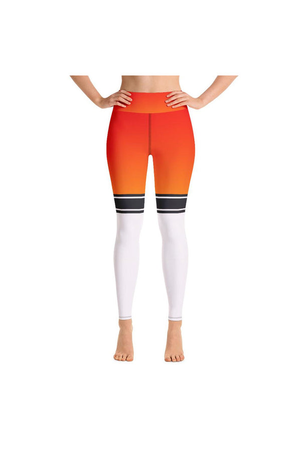 Solar Flare Yoga Leggings - Objet D'Art