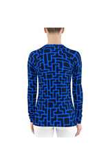 Tetromino Bambino Women's Rash Guard - Objet D'Art