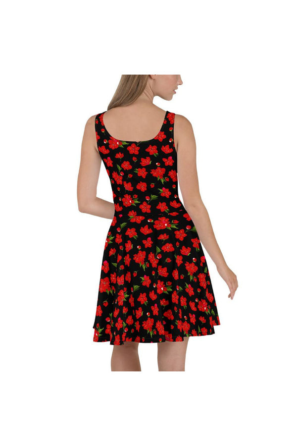 Cherry Blossoms Skater Dress - Objet D'Art