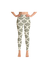 Rhinestone Print Yoga Leggings - Objet D'Art