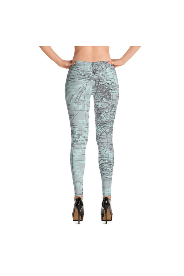 Mandala Archipelagos Leggings - Objet D'Art Online Retail Store