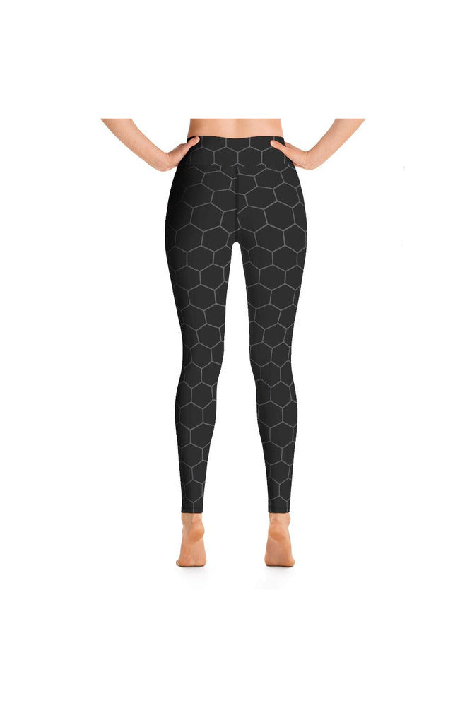 Honey Comb Yoga Leggings - Objet D'Art