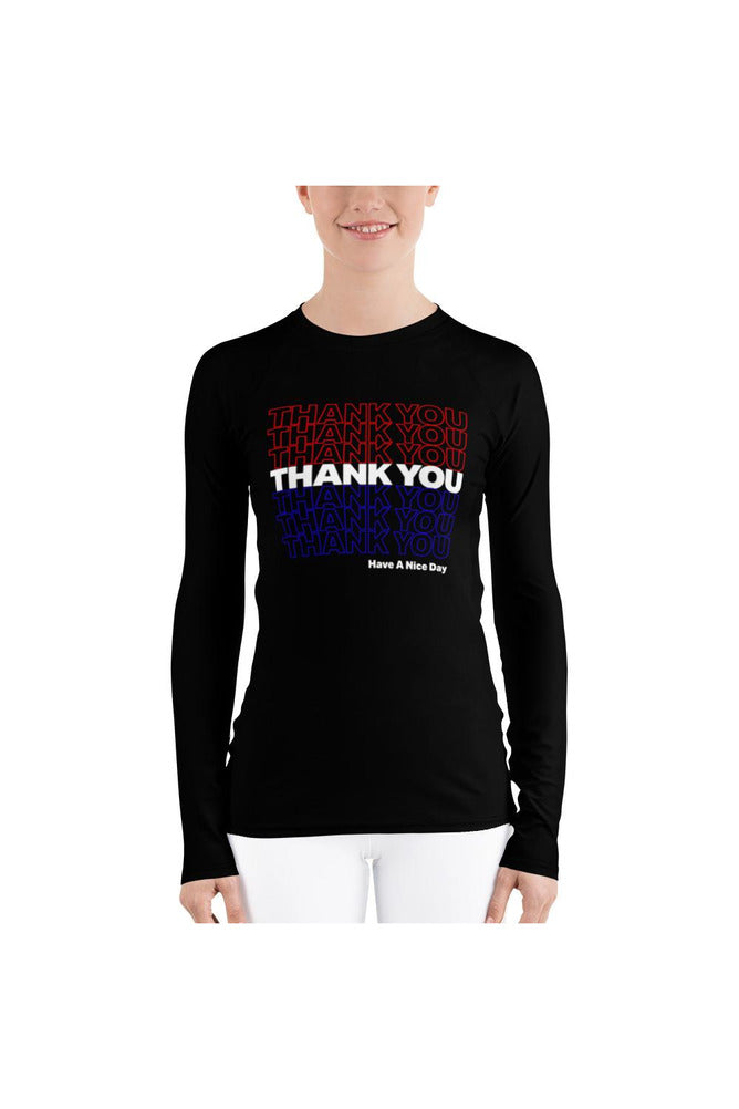 Grateful American Women's Rash Guard - Objet D'Art