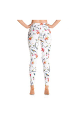 Charm of Finches Yoga Leggings - Objet D'Art