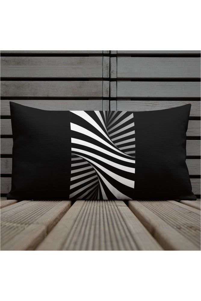 Abstract Notion Premium Pillow - Objet D'Art