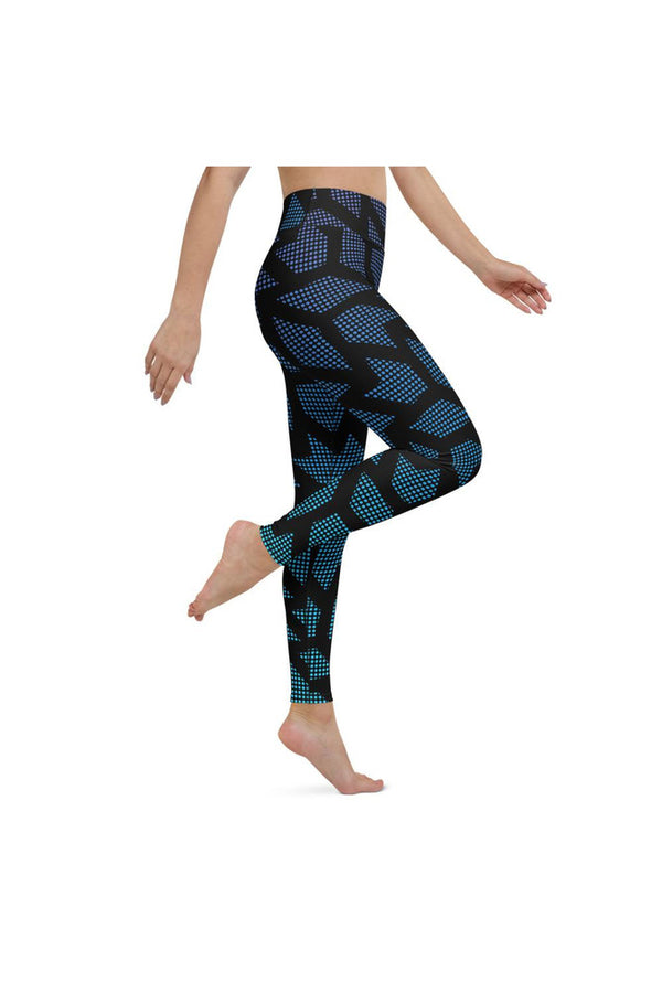 Polka dot Ombre Yoga Leggings - Objet D'Art