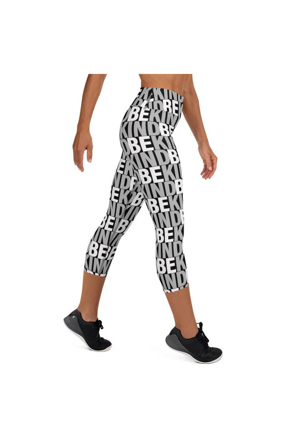 Be Kind Yoga Capri Leggings - Objet D'Art
