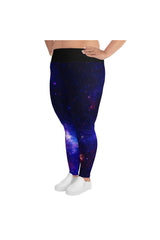 Night Sky Plus Size Leggings - Objet D'Art