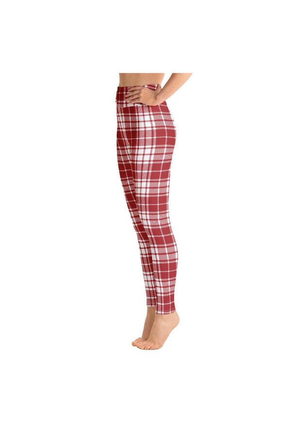 Plaid to Win Yoga Leggings - Objet D'Art