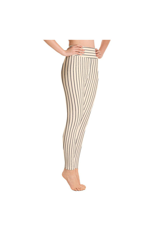 Striped Yoga Leggings - Objet D'Art