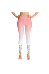 Orchid Meadows Yoga Leggings - Objet D'Art