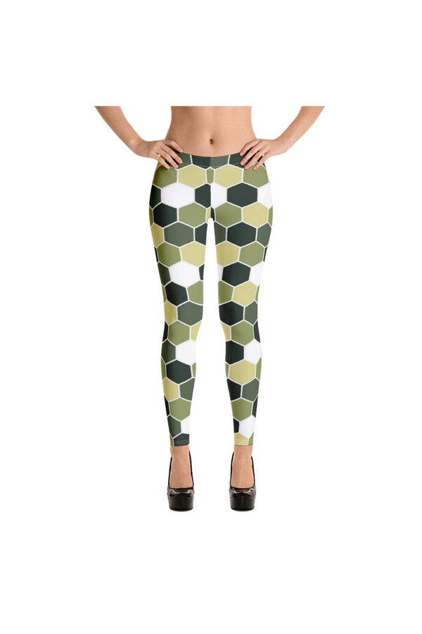 Camo Honeycomb Leggings - Objet D'Art Online Retail Store