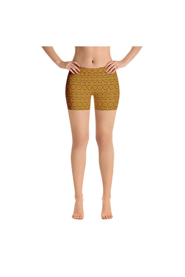 Kente Print Shorts - Objet D'Art