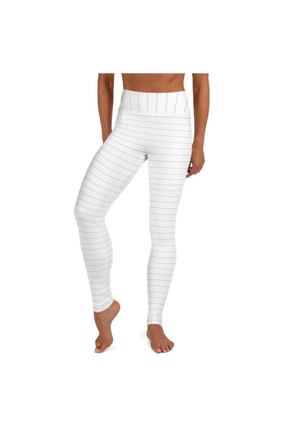 Micro Stripe Yoga Leggings - Objet D'Art