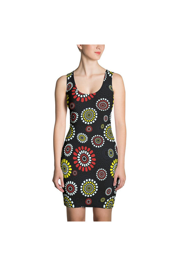 Driving Me Daisy Sublimation Dress - Objet D'Art