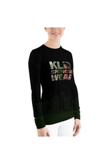 KLIPSPRINGER Women's Rash Guard - Objet D'Art