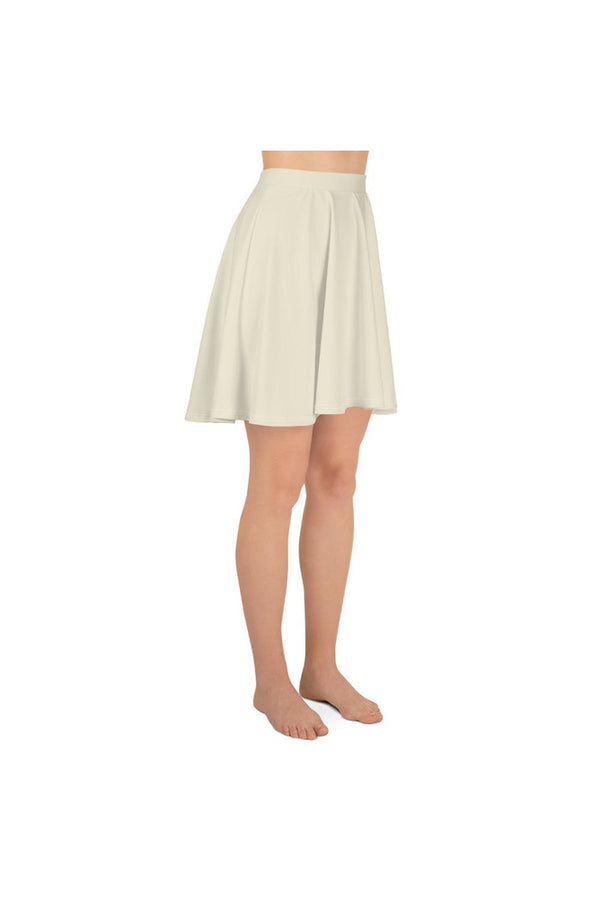 Wheat Colored Skater Skirt - Objet D'Art