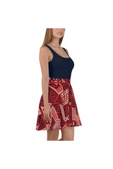 Aztec Skater Dress - Objet D'Art