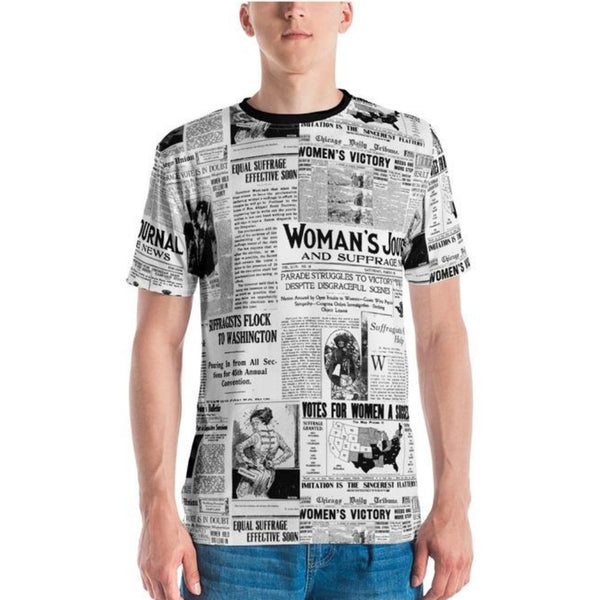 Celebrating Women's Suffrage Men's T-shirt - Objet D'Art