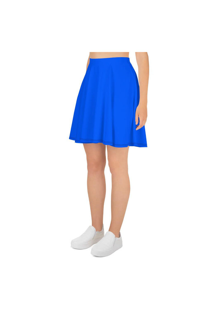 Rainbow Blue Skater Skirt - Objet D'Art