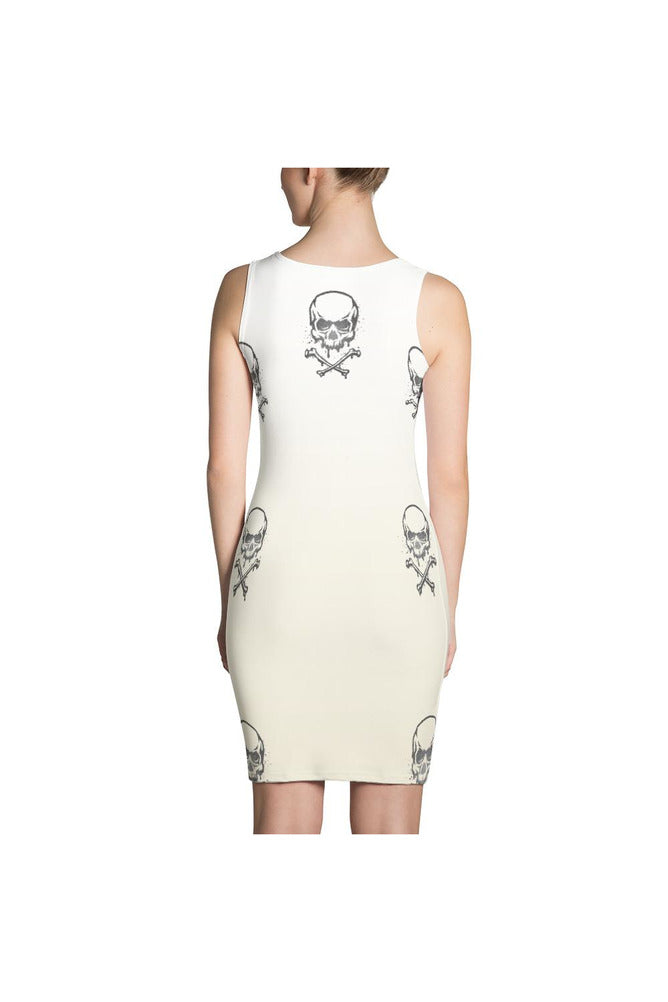 Skull Face Sublimation  Dress - Objet D'Art