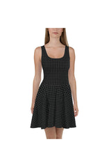 Checkered Passion Skater Dress - Objet D'Art