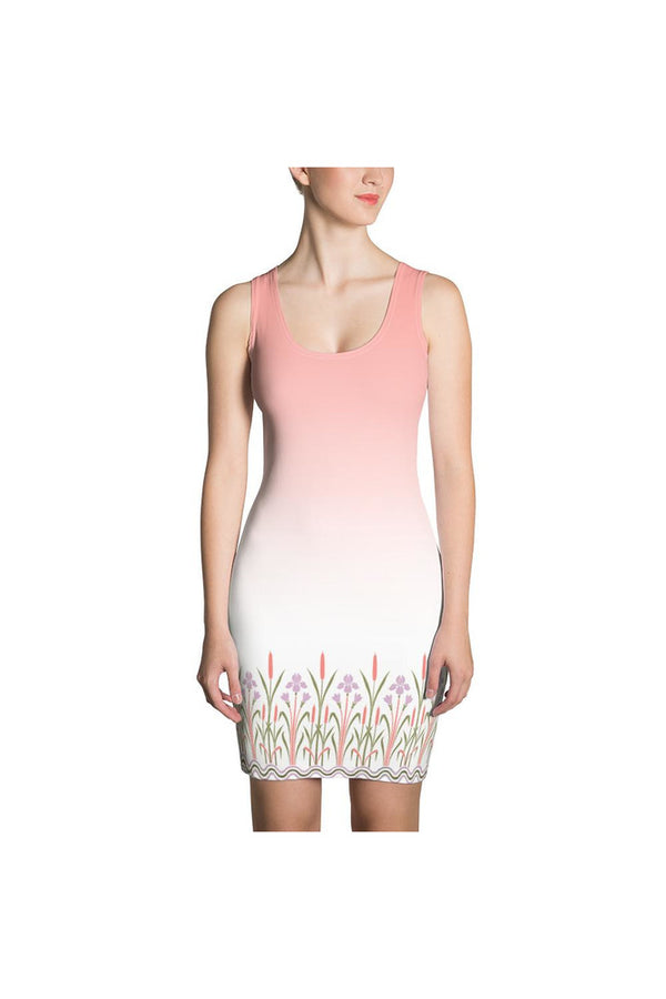 Orchid Bed Sublimation Cut & Sew Dress - Objet D'Art