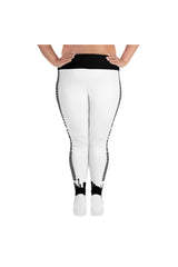 San Antonio Skyline All-Over Print Plus Size Leggings - Objet D'Art