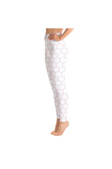 Honey Comb Yoga Leggings - Objet D'Art