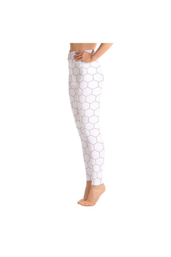 Honey Comb Yoga Leggings - Objet D'Art