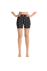 Lightning Bolt Yoga Shorts - Objet D'Art