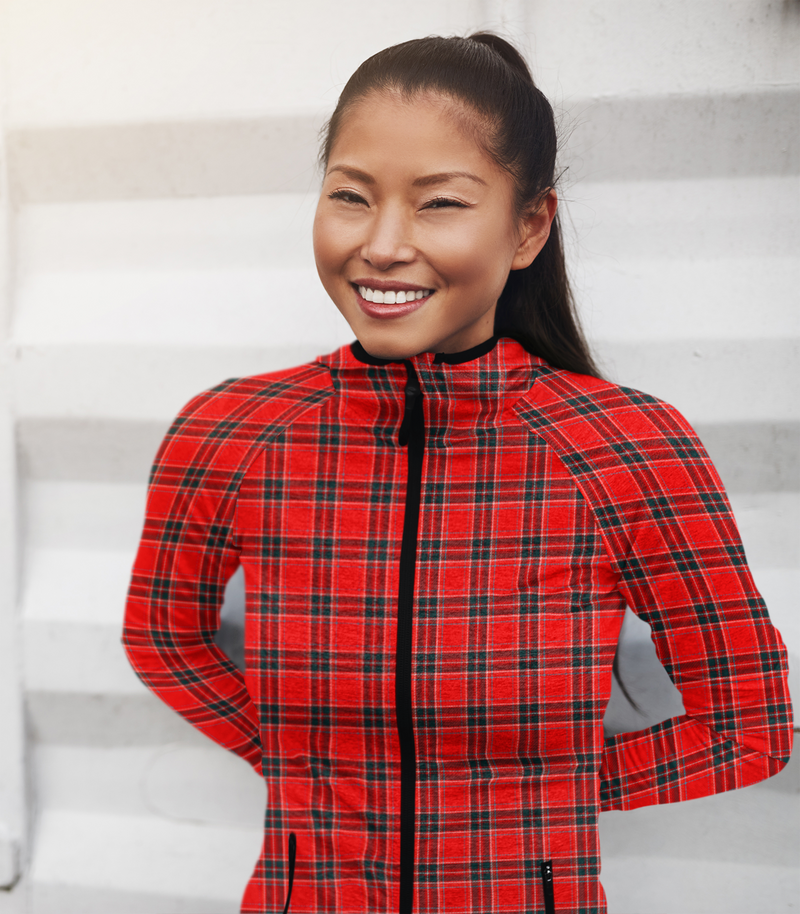 AOP Unisex Zip Hoodie - Objet D'Art