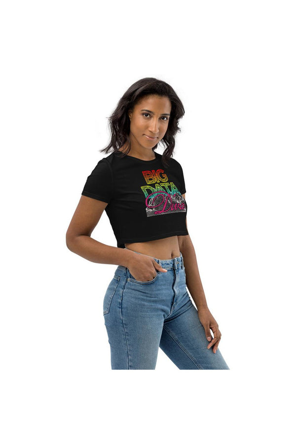 Big Data Diva Organic Crop Top - Objet D'Art