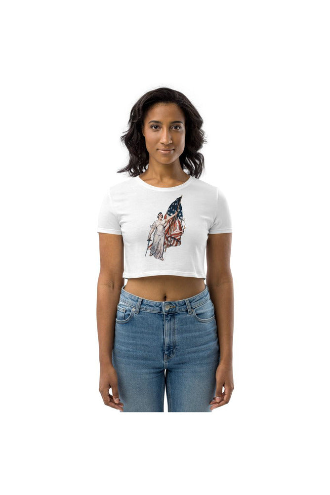 Columbia Calling Organic Crop Top - Objet D'Art